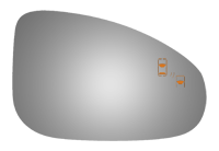 SIDE VIEW MIRROR W BLIND SPOT